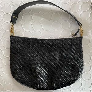 Clare V Moyen  Black Messenger Bag